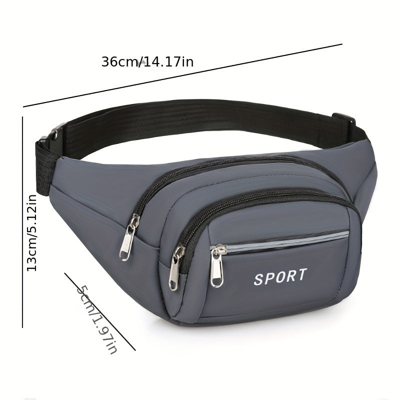 Running waist bag, suitable for fitness/sports
