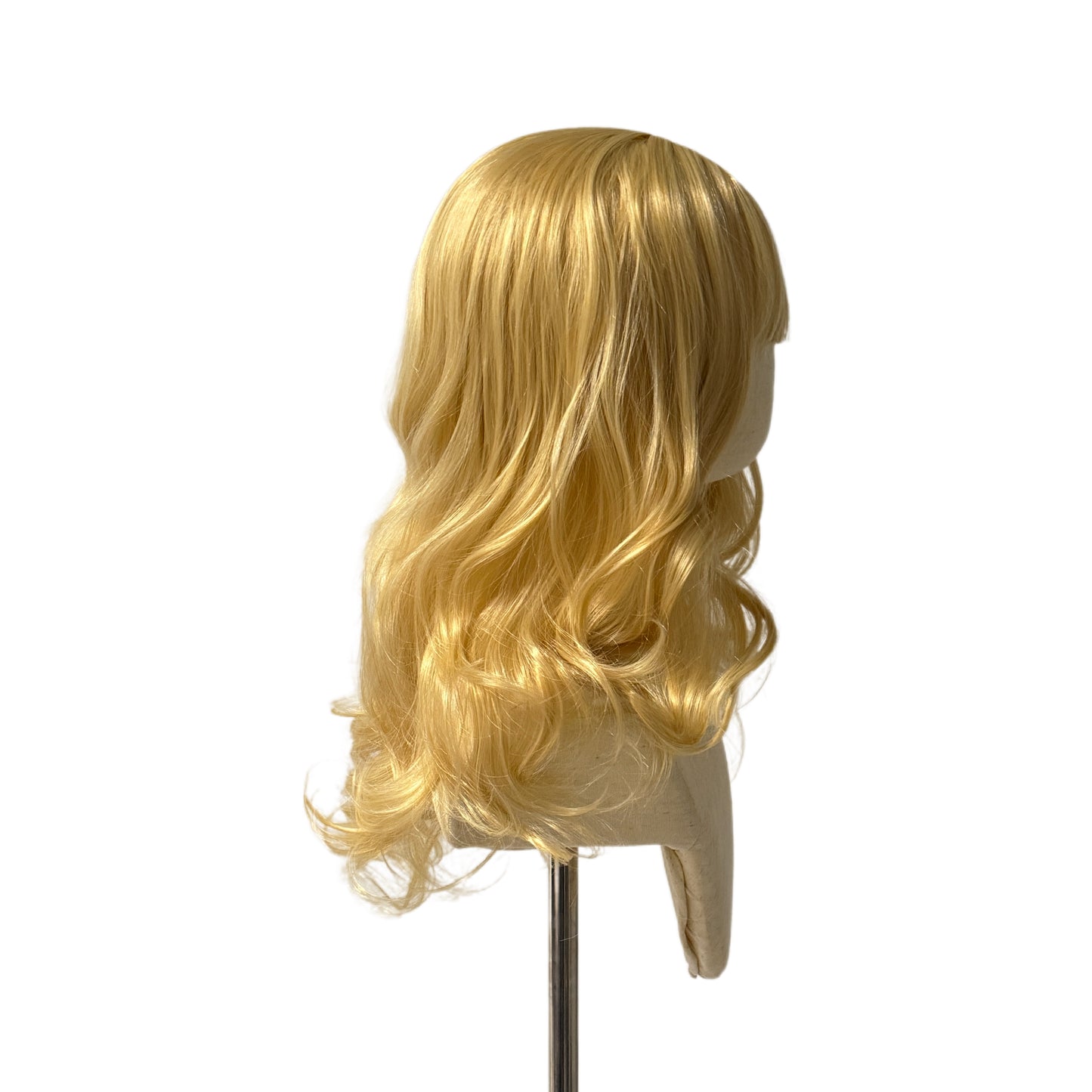 Women's golden curly wig