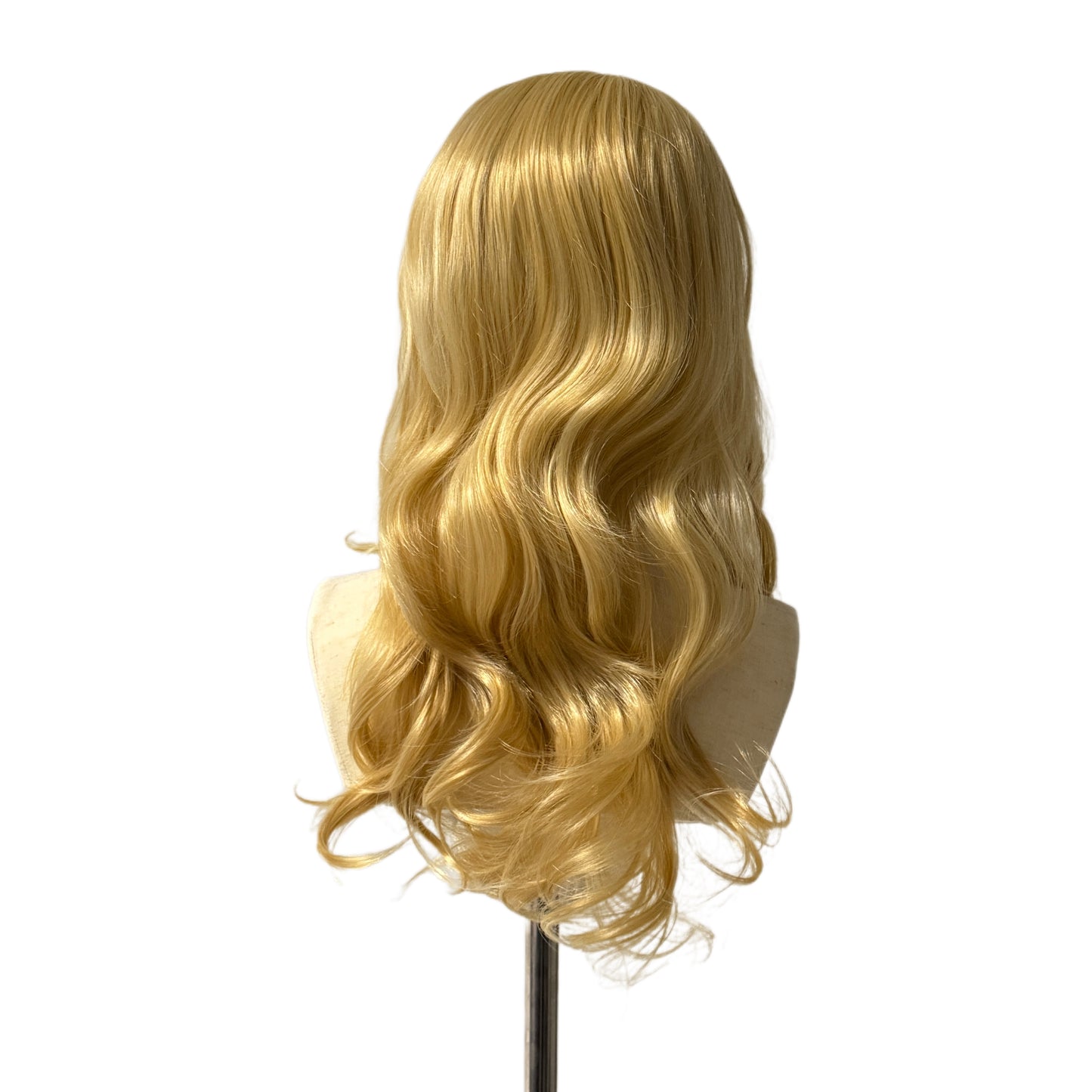 Women's golden curly wig