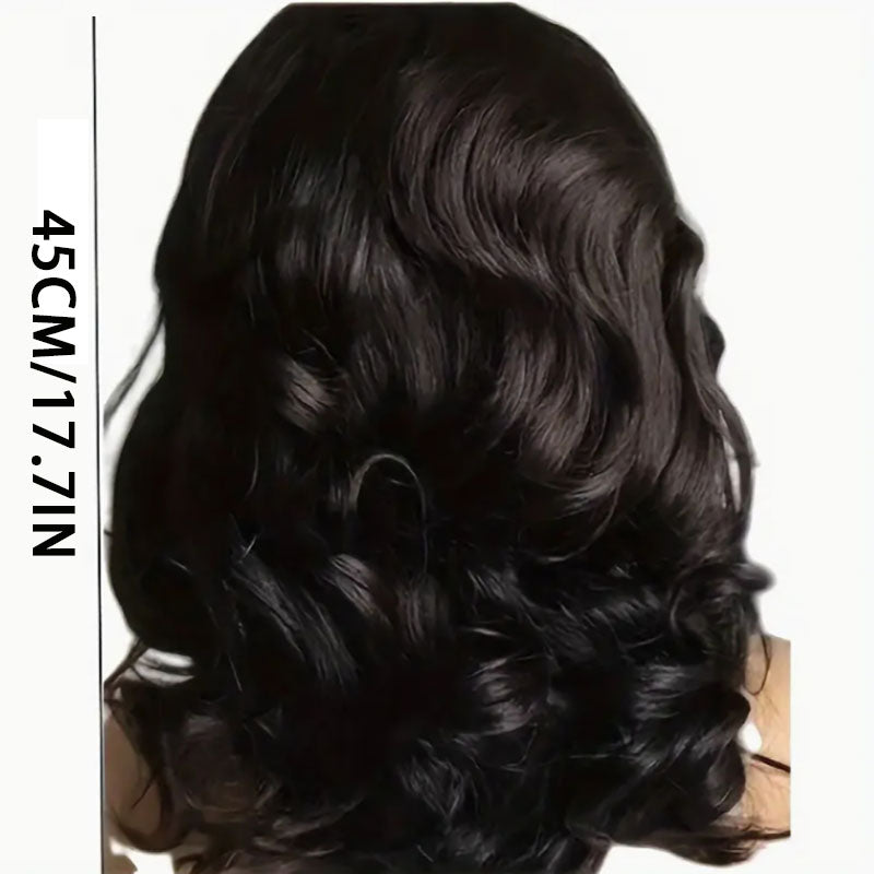 Women's black wig