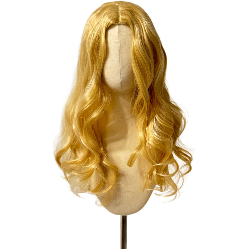 Women's gloden curly wig
