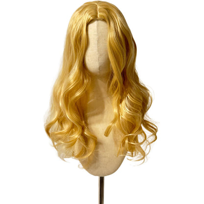 Women's gloden curly wig
