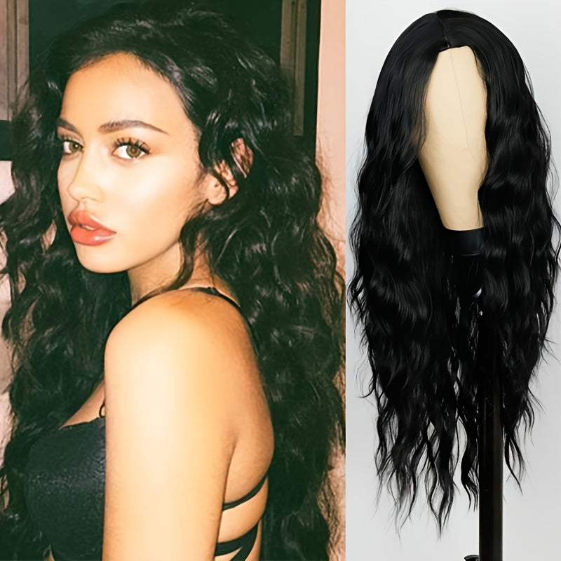 Fashion women's black wig
