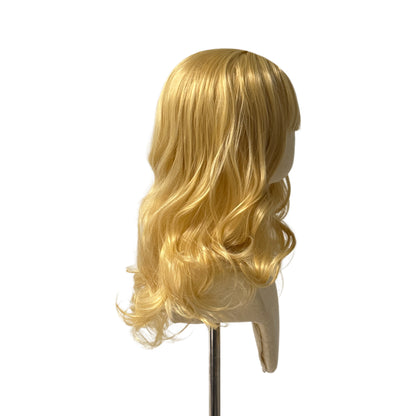 Women's golden curly wig